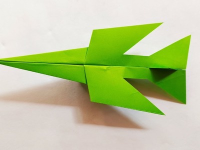 Best origami paper jet easy | Paper Plane | Origami fighter plane easy
