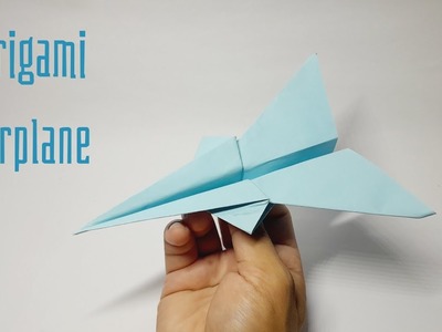 Cara Membuat Origami Pesawat | Pesawat Kertas Terbang Jauh | Easy Paper Airplane