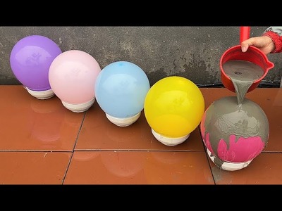Creative Use Of Balloons And Bowl - DIY coffee table, Simple Flower Pot