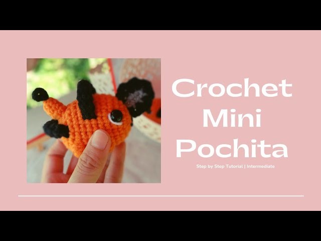 Crochet Pochita from Chainsaw Man | Step By Step | Anime Amigurumi