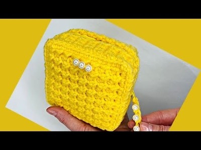 Crochet wallet | Step by Step Beautiful Easy Crochet Wallet