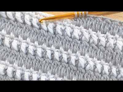 Different????crochet for new knitters | bufanda, manta de bebé, chal, top, chaleco | Art and Handcrafts