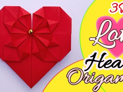 DIY 3D Paper Heart | How to Make Heart With paper | 3D Heart | Puffy Heart | Origami Heart