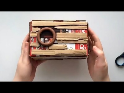 DIY Box From A Cardboard