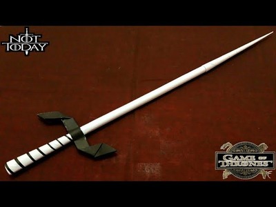 DIY - How To Make a Needle Sword With Paper | Making Sword | Paper Sword