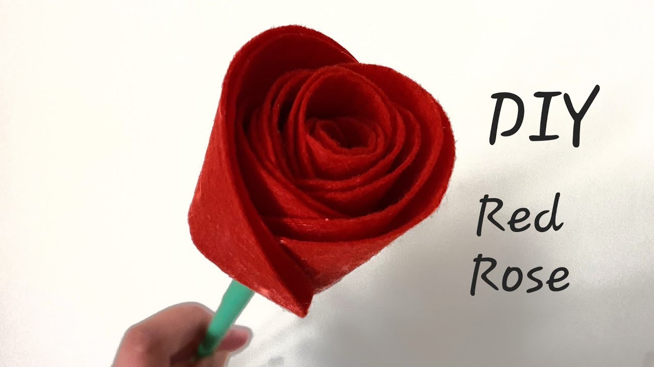 DIY How to make a ROSE  ♥️  | Paper Craft | Paper Flowers