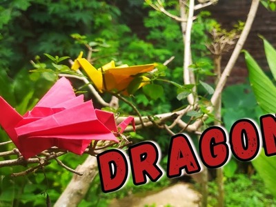 DIY How to Make an Origami Dragon from Paper