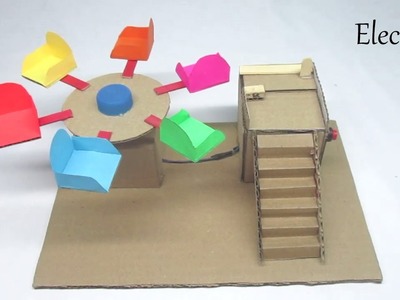DIY Merry Go Round from Cardboard | Best Science Project for School Exhibition 2023