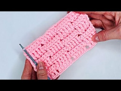 EASY Crochet for beginners. Crochet baby blanket for beginners