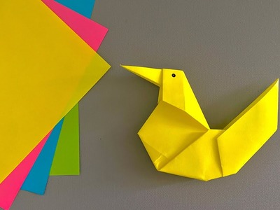 Easy way to make bird origami | Diy