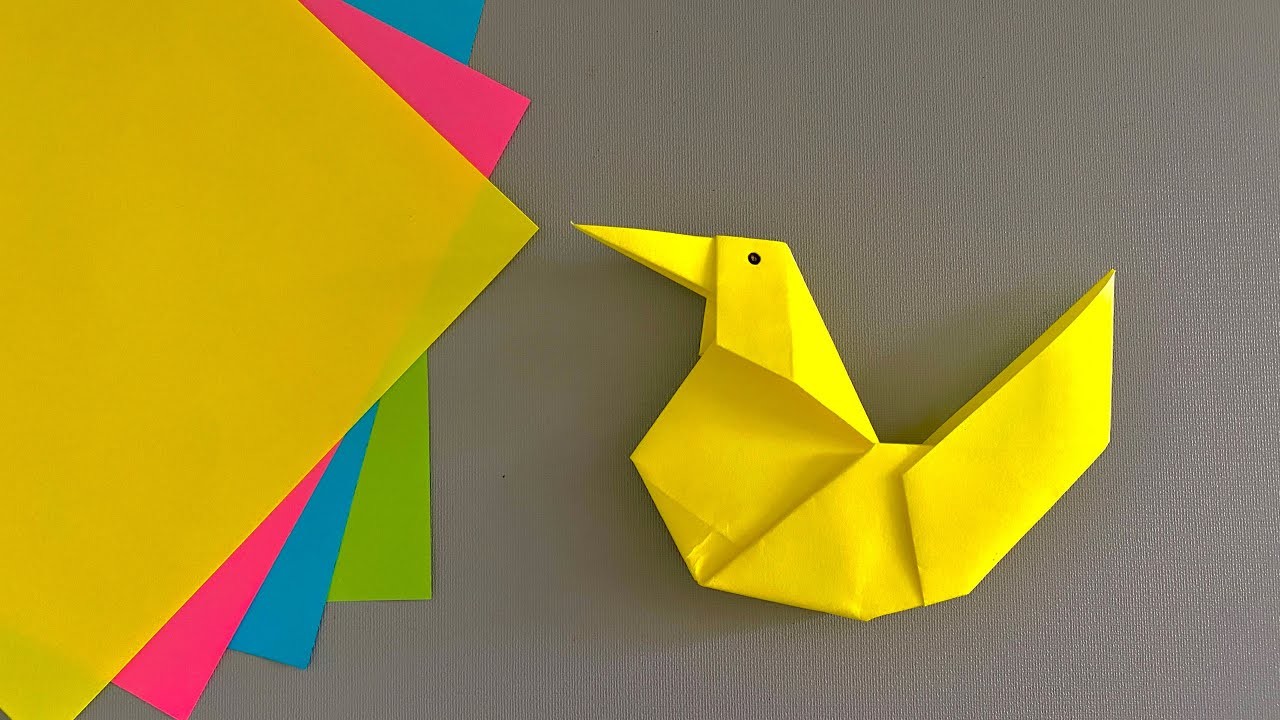 Easy way to make bird origami | Diy