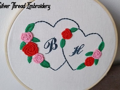 Embroidery Heart Design ❤ | Embroidery Hoop Art, Free pattern | love embroidery ????