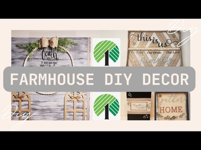 ✨️Farmhouse DIY homedecor with DOLLAR TREE items????????(must see)#dollartree#homedecor#craft#easy #budget