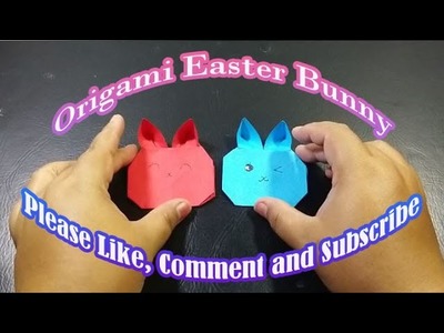 How To ake An Origami Easter Bunny - Afta Craft