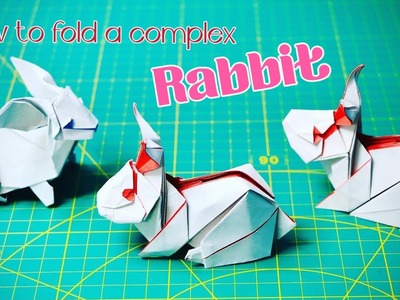 How to fold an ultra-realistic origami rabbit (bunny) ????????