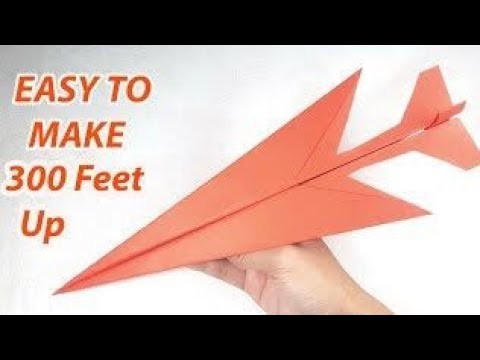 How to Make a Paper Air Plane Fly a lot|madeeasy5898