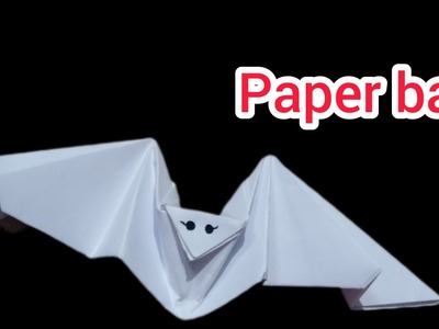 How to make a Paper bat  flying Paper plane like bat creativity origami bat #creativity #origami