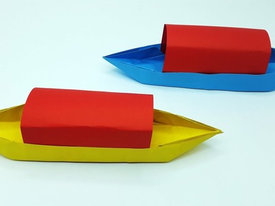 How to Make a Paper Boat | Origami Boat | Origami Step By Step Tutorial at Home