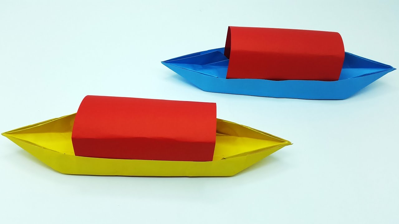 How to Make a Paper Boat | Origami Boat | Origami Step By Step Tutorial at Home