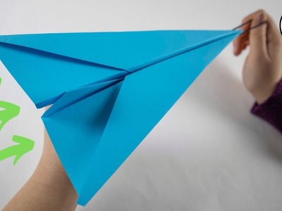 How to Make a Rubber Band Launching Paper Plane | Step by Step