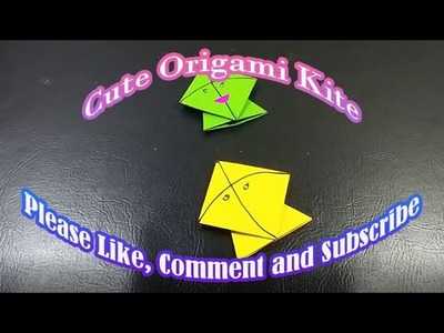 How to Make Cute Origami Kite - DIY Small Kite - Afta Craft