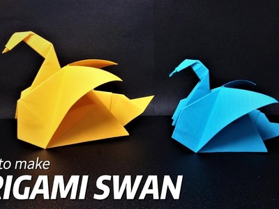 How to Make Origami Swan | Origami Animals Swan Easy