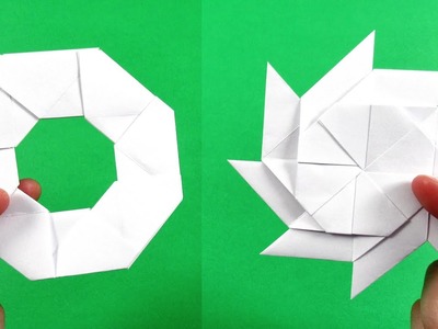 How to make paper shuriken -cool origami shuriken