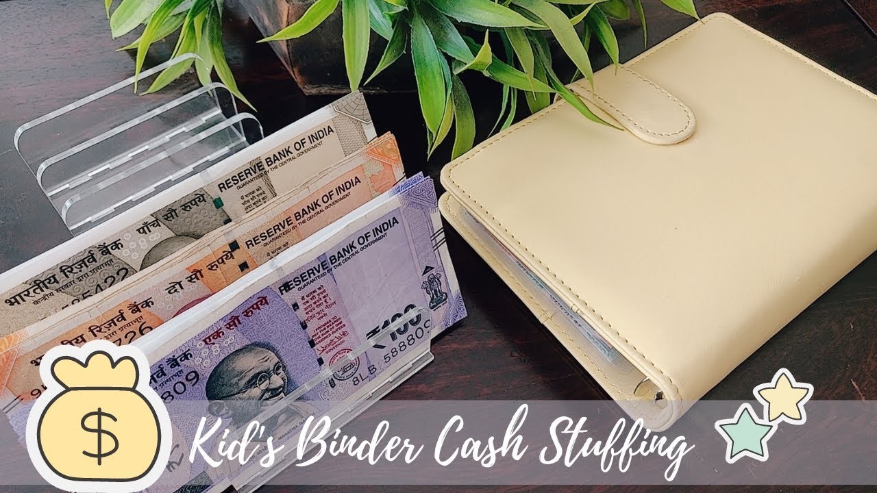 ✨KID'S BINDER CASH STUFFING ✨I CASH ENVELOPES I FEB 2023 I INDIAN INCOME