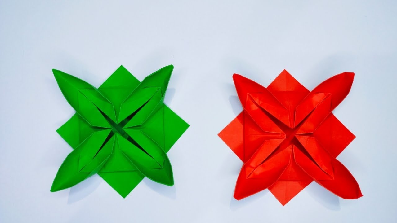 Lotus Origami || How To Make A Lotus