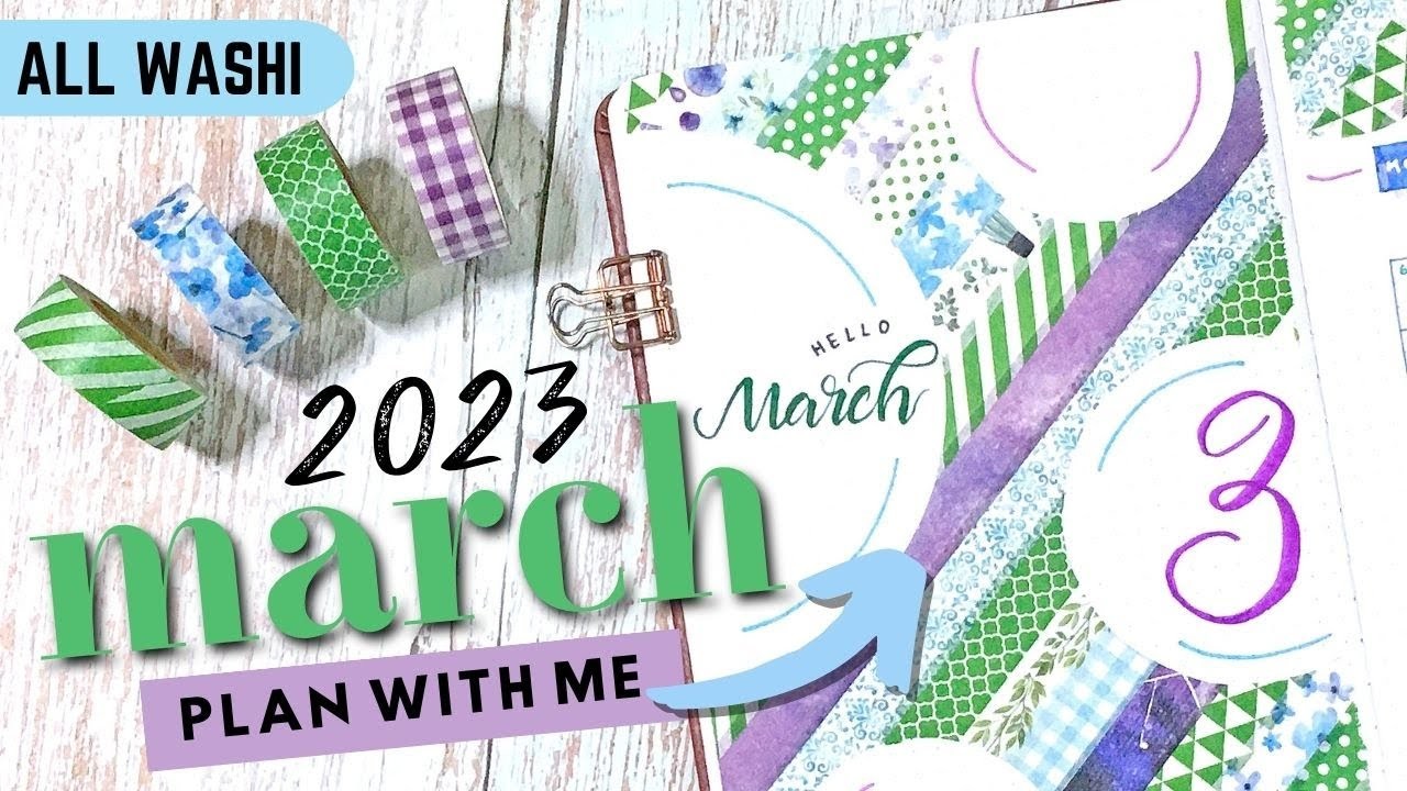 March 2023 Setup || Bullet Journal || Plan With Me