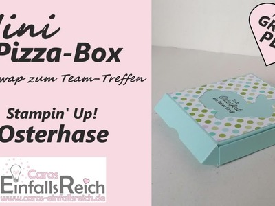 Mini-Pizza-Box | DIY-Swap zum Team-Treffen | Stampin' Up! Osterhase