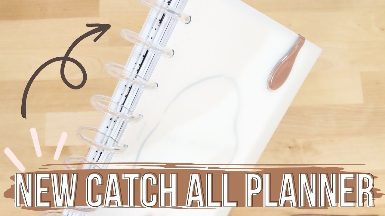 My New Catch All Planner | Half Letter Disc Setup | Catch All System
