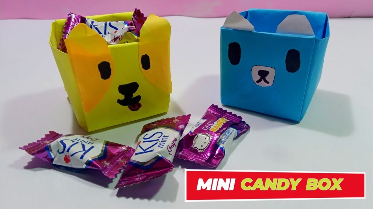 Origami Box For Candy - Hello Origami Candy Box Lover