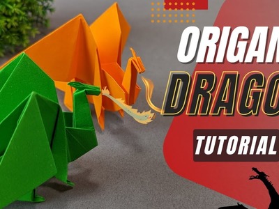 Origami Dragon #tutorialdragon#shorts