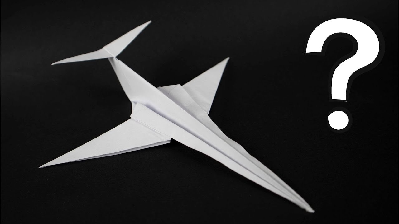 Origami JET | How to make a paper airplane ????