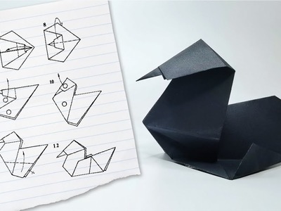 Paper Duck ● Origami tutorial video