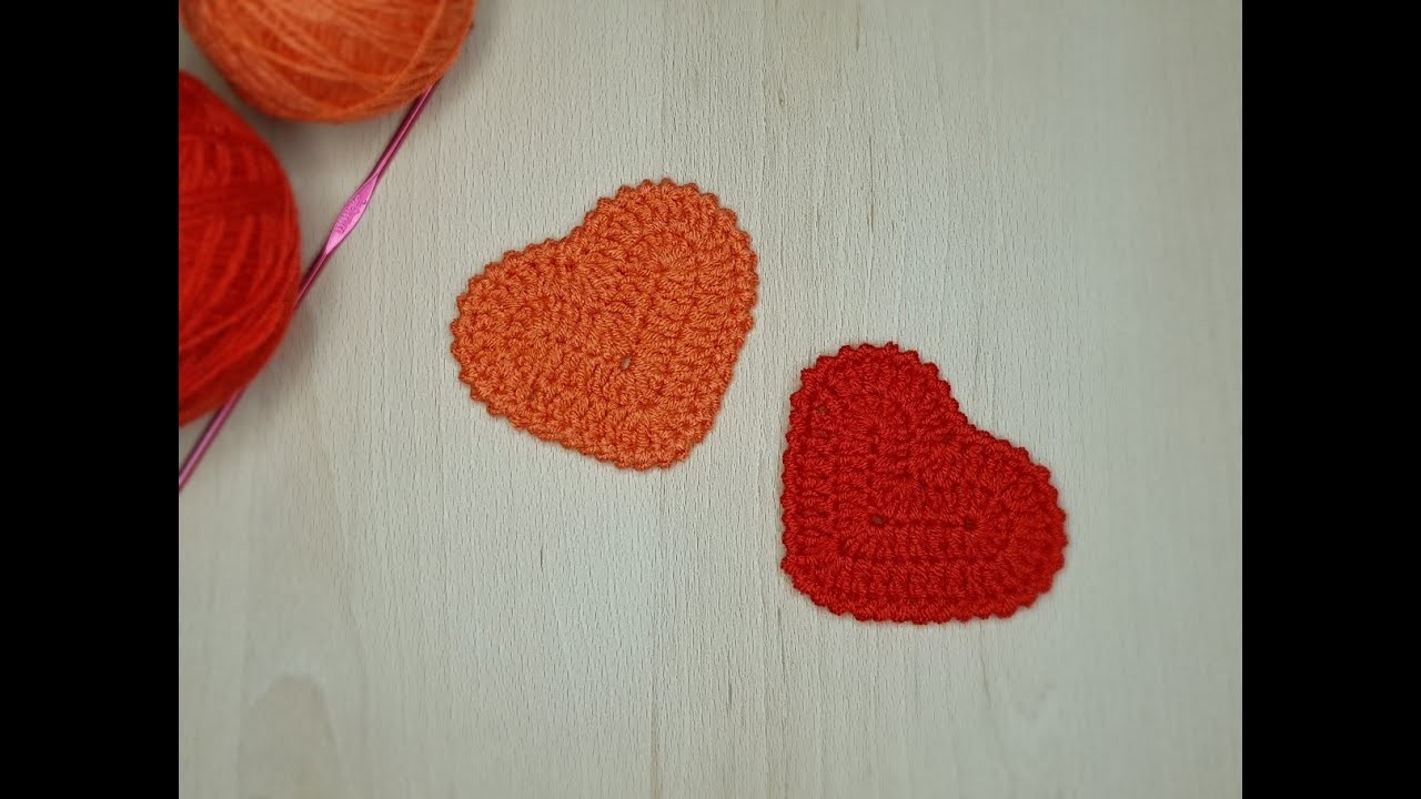 Simple Crochet Heart - Crochet - CROCHET with ME
