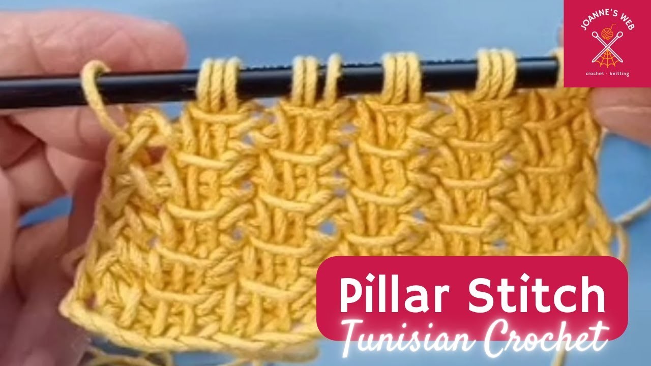 Tunisian Pillar Stitch