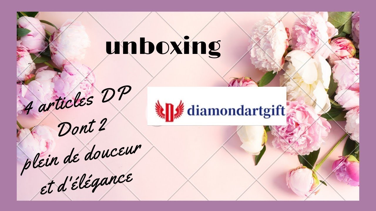 Unboxing #diamondartgift #loisirscreatifs #diamondpainting #unboxing