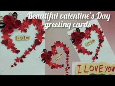 Valentine's Day Card Ideas 2023. Cute Valentine's Day Greeting Card.How to Make Valentine Card
