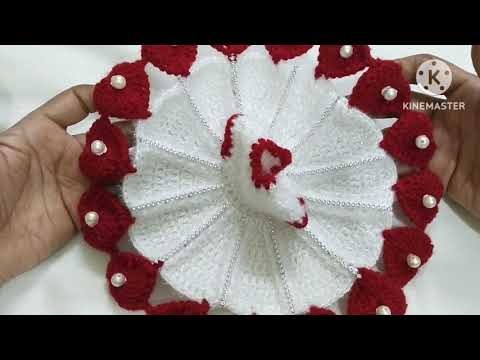Valentine's Day Special Crochet Dress.Laddu Gopal ki Dress With Measurement