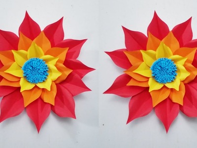 Video Tutorial : Cara Membuat Bunga dari Kertas Origami | Cara Buat Bunga Kertas Mudah