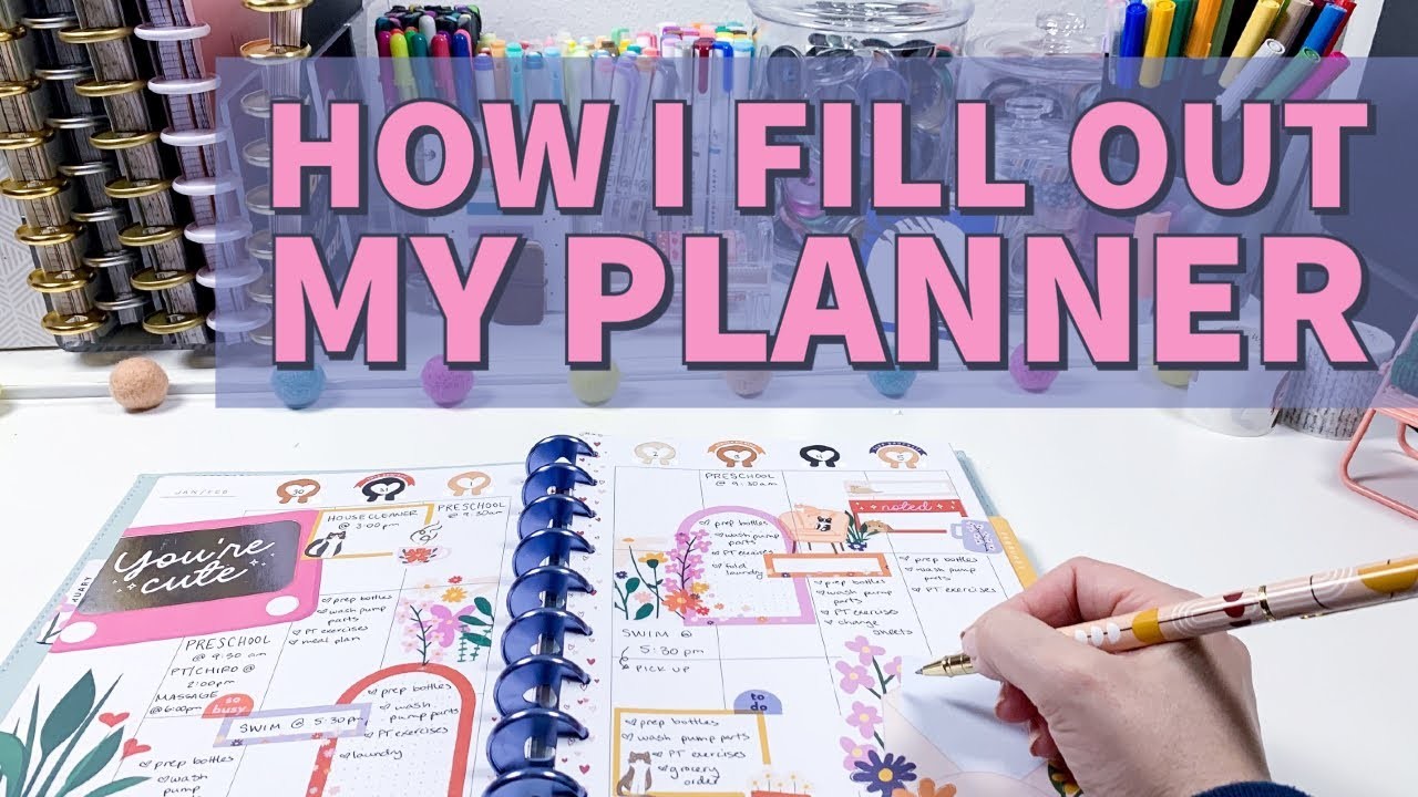 WRITE IN MY PLANNER WITH ME | Classic Happy Planner | Plan with Me After the Pen