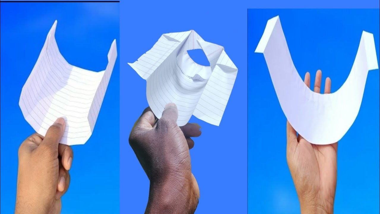 3 best paper "C" plane, how to make flying 3 best "C" paper plane, flying plane, T TOYS 1