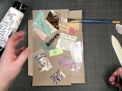 3 easy Newspaper Transfer Techniques (college mixed media)