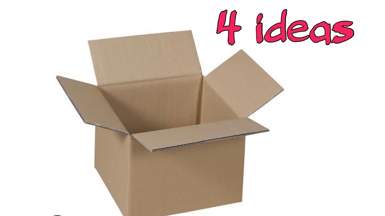 4 Super Cardboard boxes Ideas || 4 Cardboard box Organizer Ideas || Best out of waste || DIY