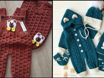 Adorable crochet baby romper's- frock-shirt free patterns collection