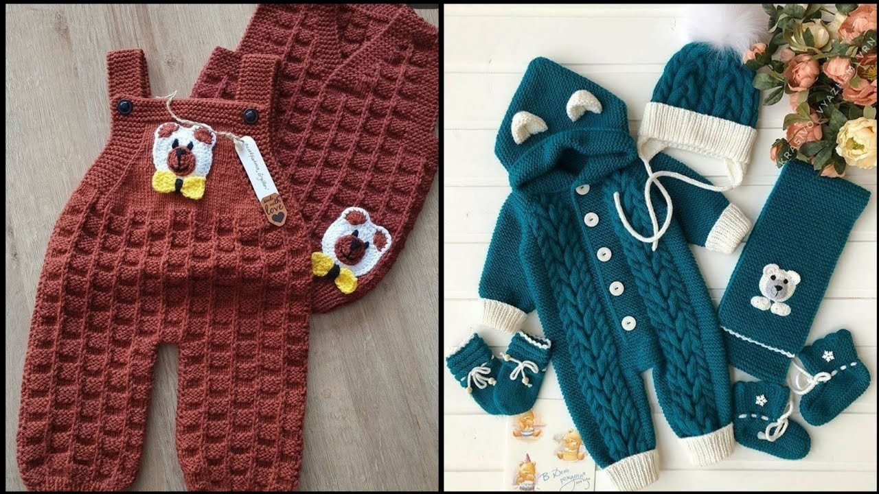 Adorable crochet baby romper's- frock-shirt free patterns collection