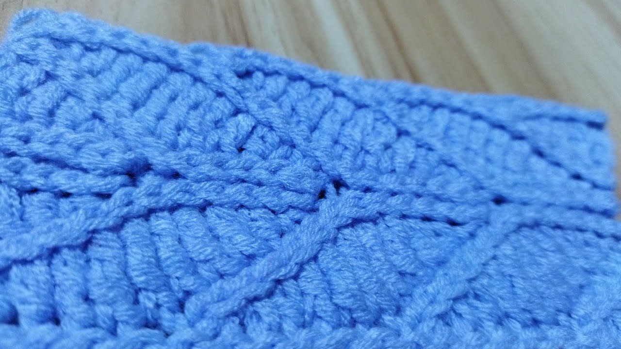 Amazing crochet pattern. slip stitch