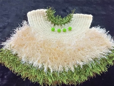 Beautiful baby ???? crochet ???? dress one year old step by step